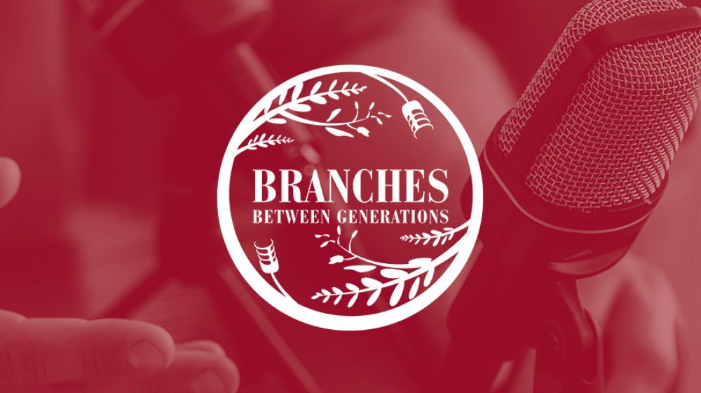 Branches Between Generations logo in conjunction with Podio Studio